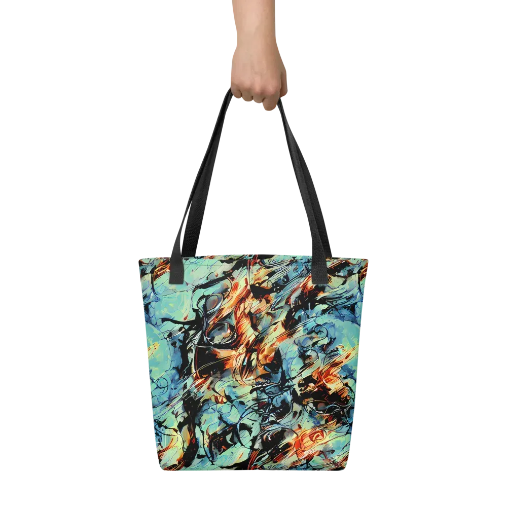 Tidal Flame on Tote Bag — Front
