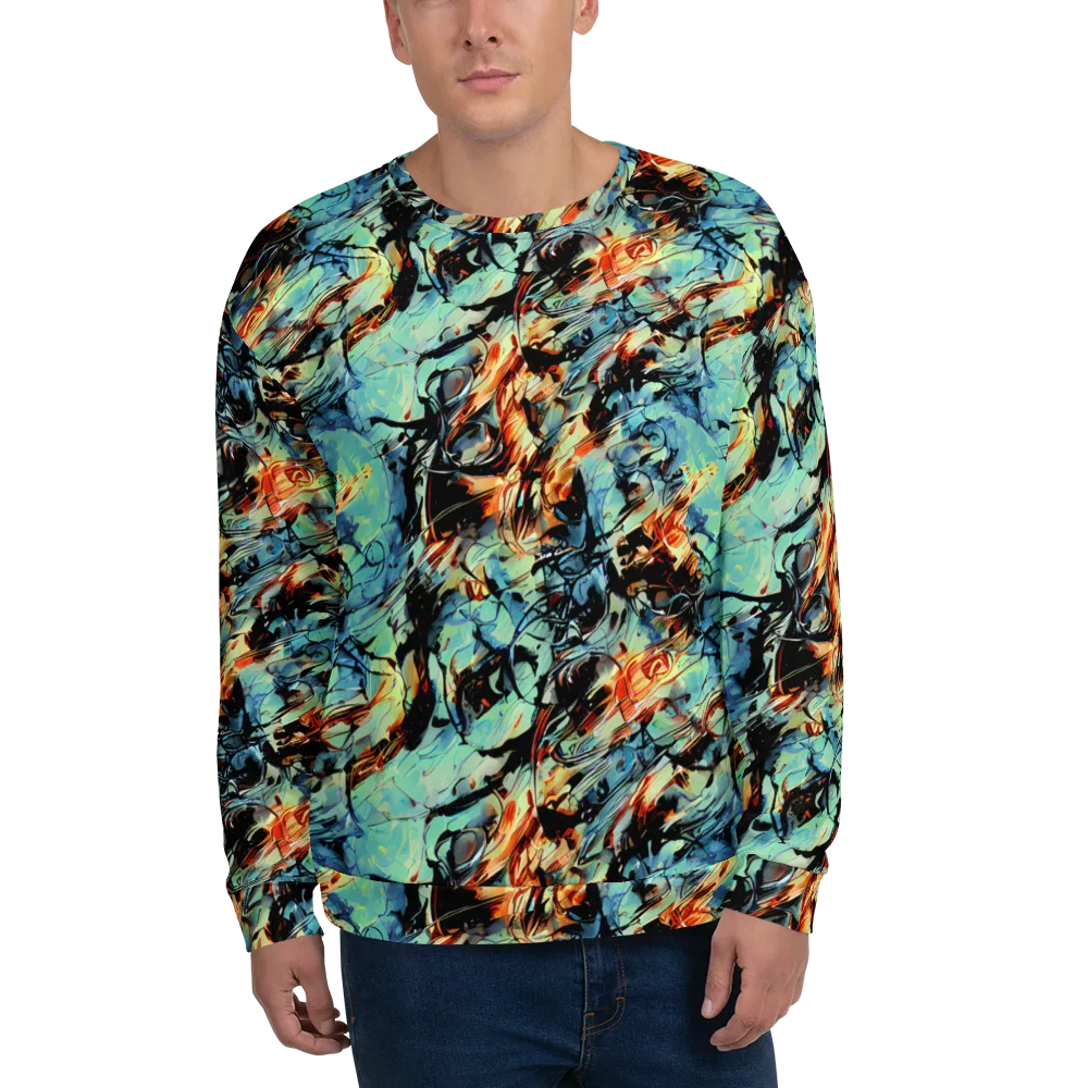 Tidal Flame on Sweatshirt — Front
