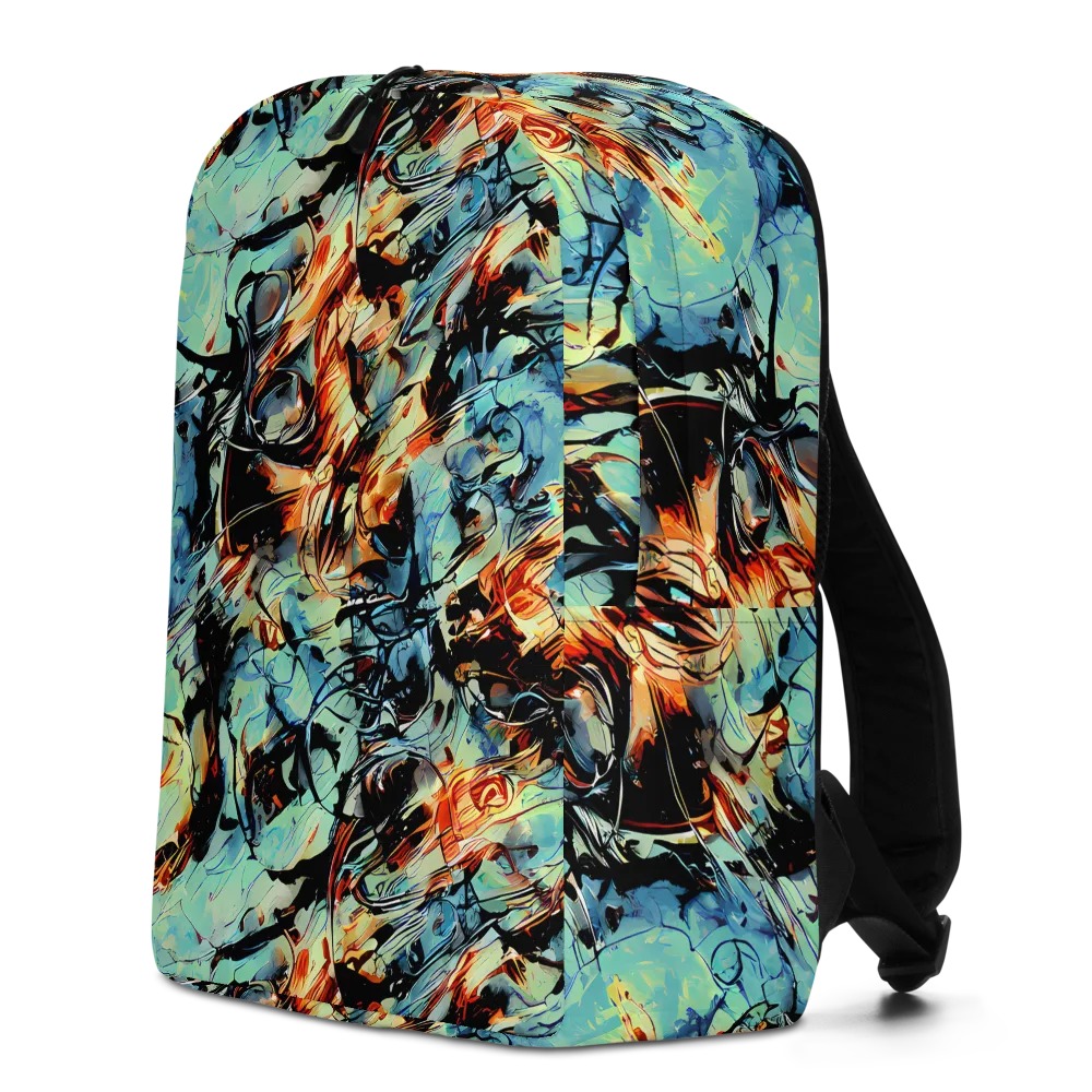 Tidal Flame on Minimalist Backpack — Left