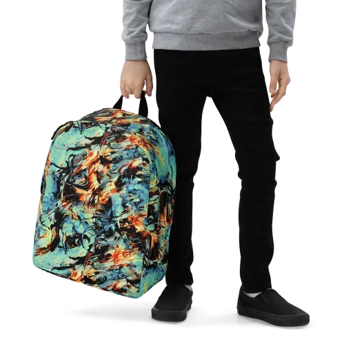 Tidal Flame on a Minimalist Backpack