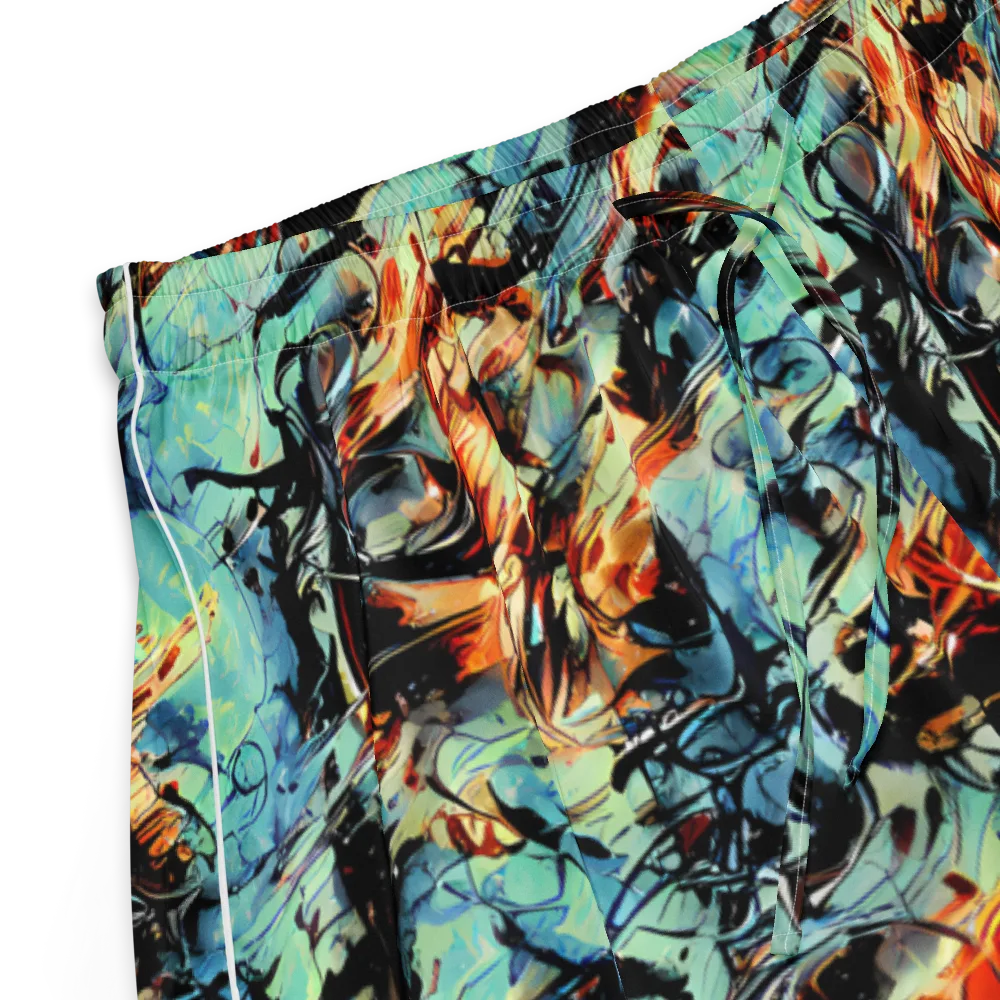 Tidal Flame on Women's Pajama Shorts — Product details
