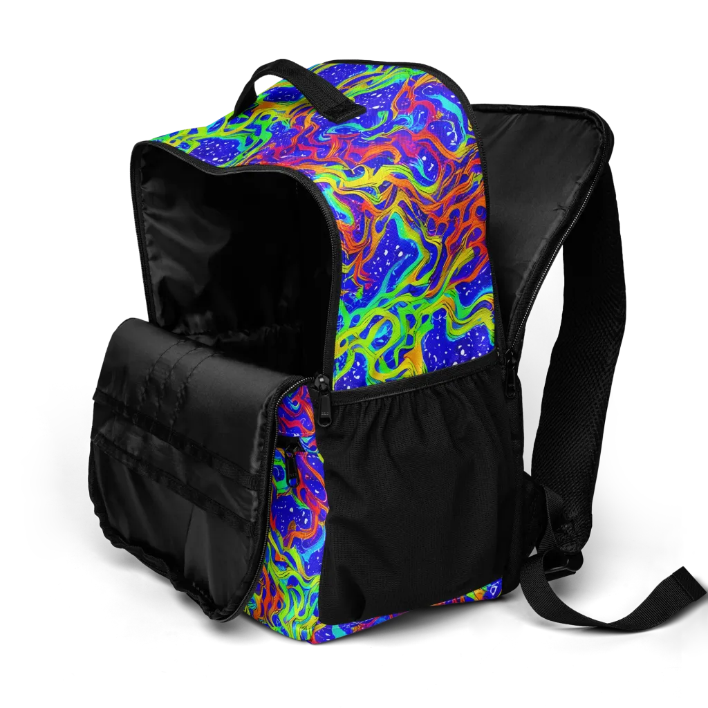 Cosmic Liquefaction on Utility Backpack — Product details 2