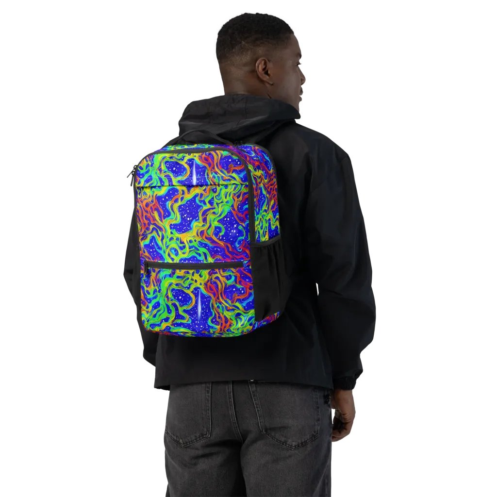 Cosmic Liquefaction on Utility Backpack — Back