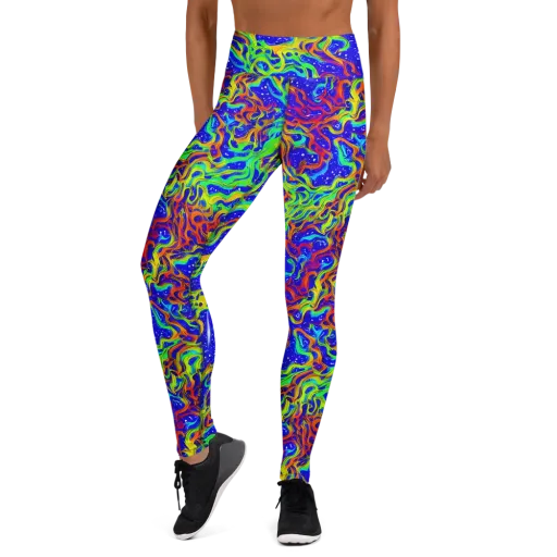 Cosmic Liquefaction on a Yoga Leggings
