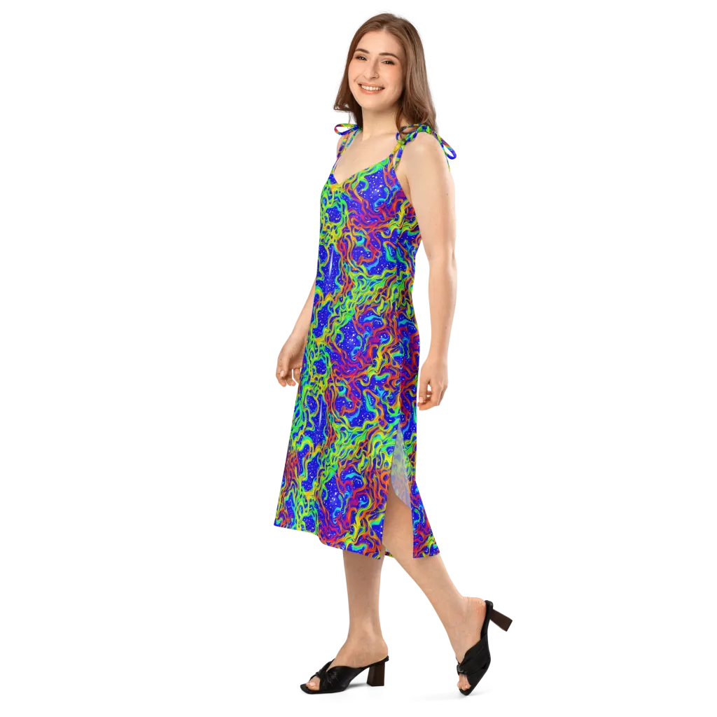 Cosmic Liquefaction on Slip Dress — Left Front