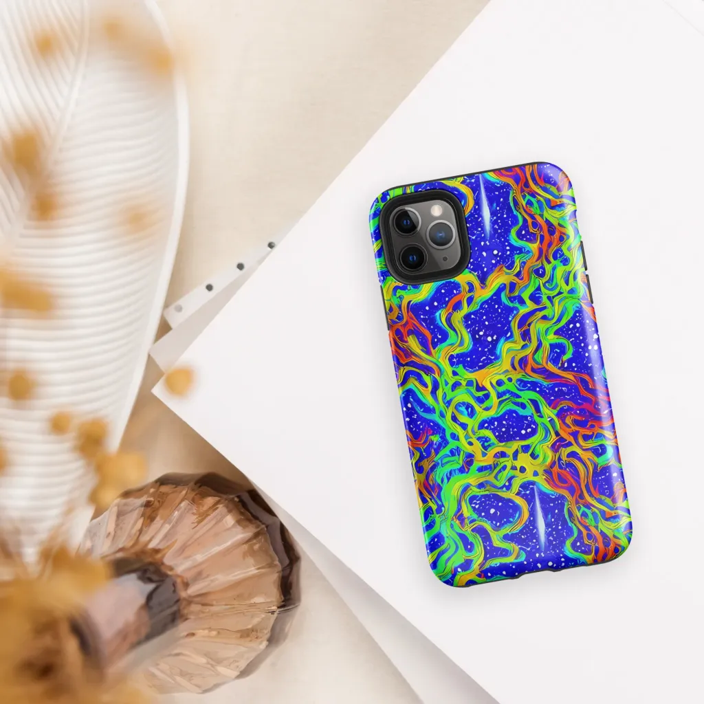 Cosmic Liquefaction on Tough Case for iPhone® — Front