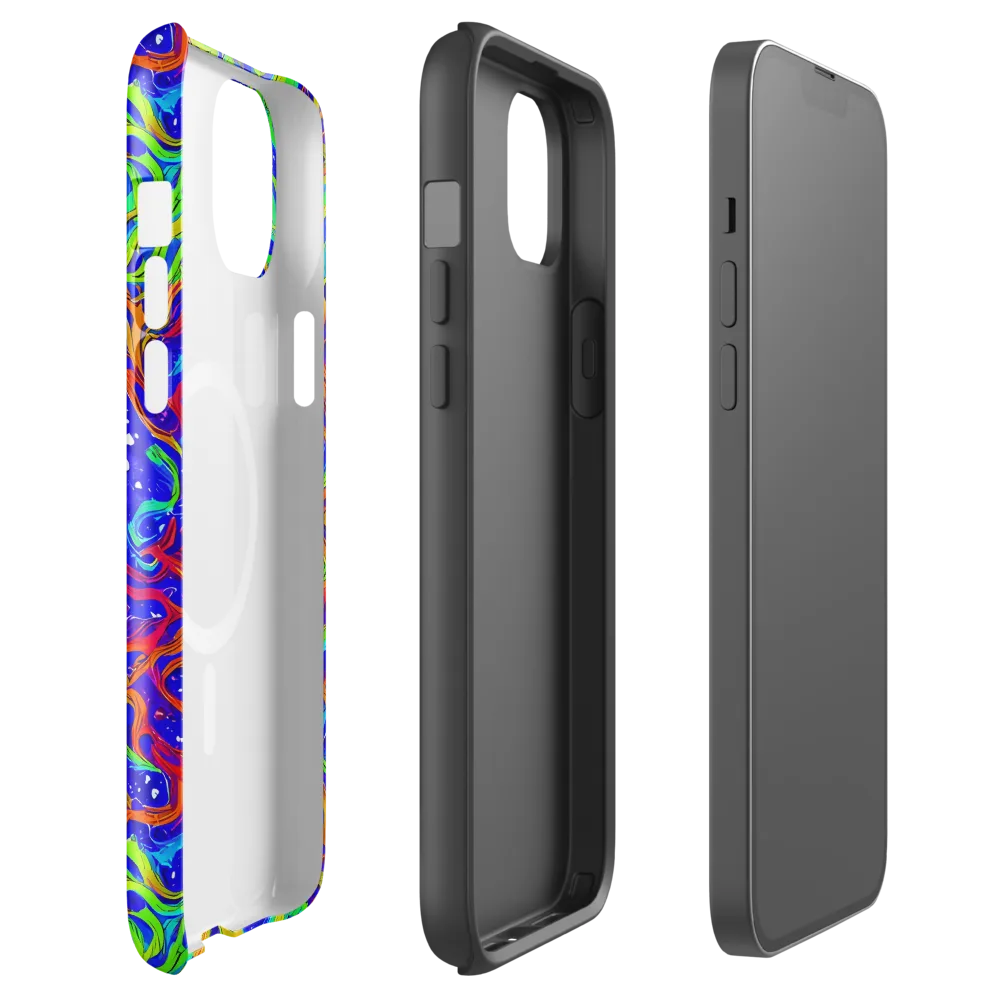 Cosmic Liquefaction on MagSafe Tough Case for iPhone® — Front