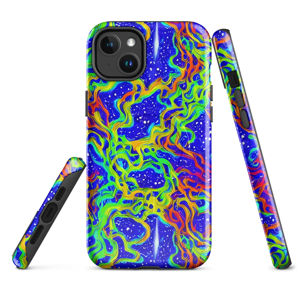 Cosmic Liquefaction on MagSafe Tough Case for iPhone® — Front