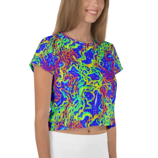 Cosmic Liquefaction on a Crop Tee