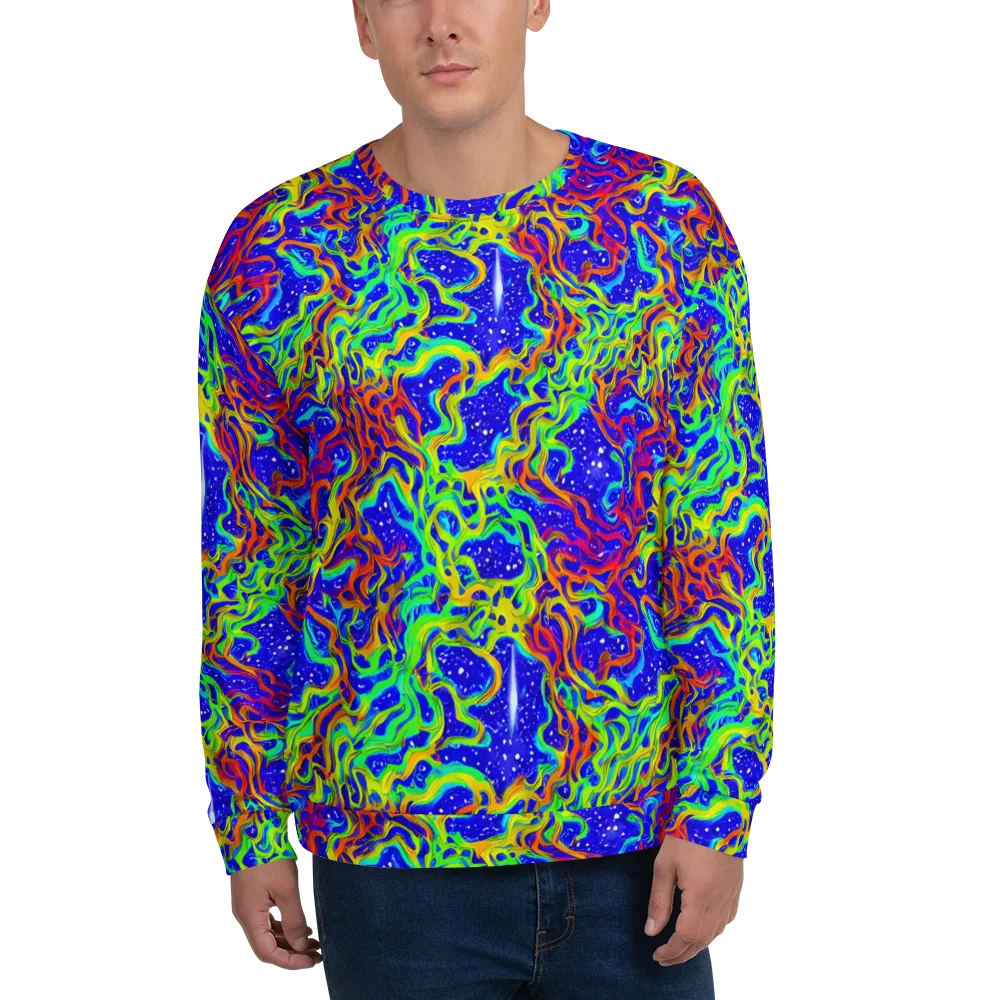 Cosmic Liquefaction on Sweatshirt — Front