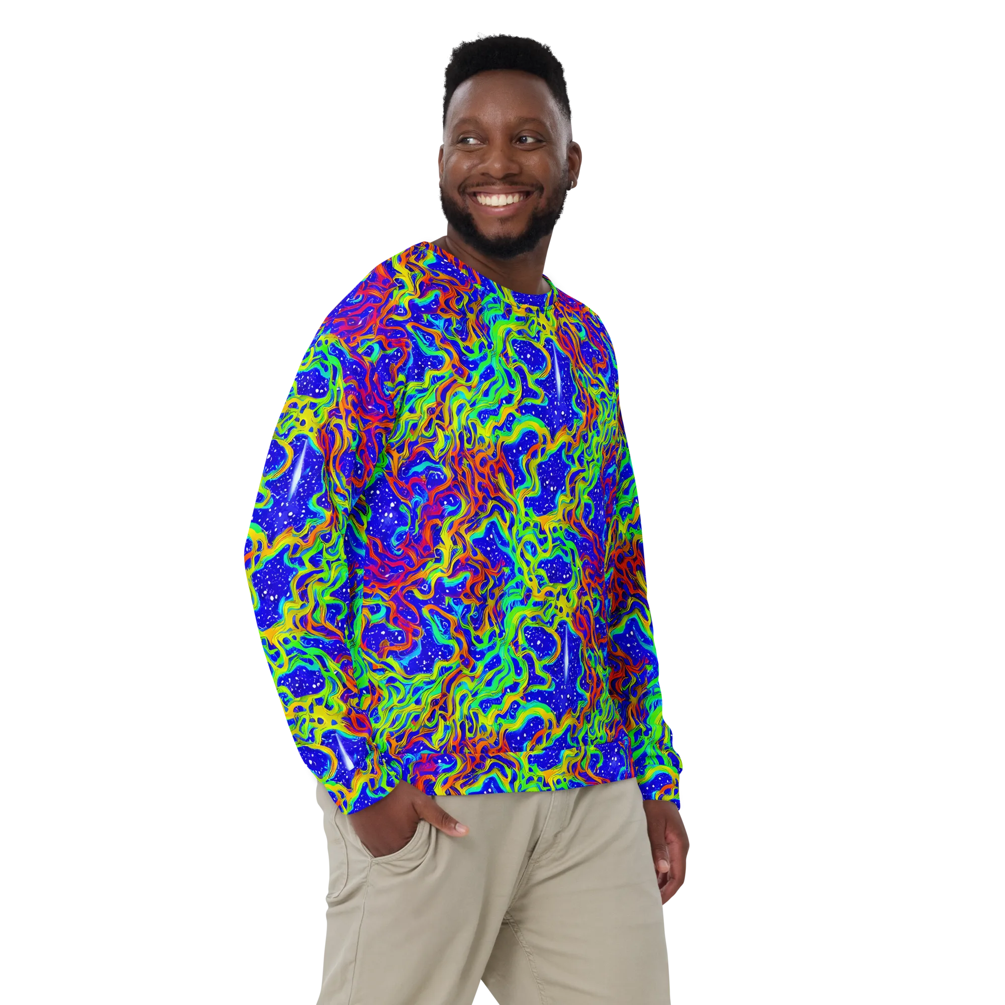 Cosmic Liquefaction on Sweatshirt — Front