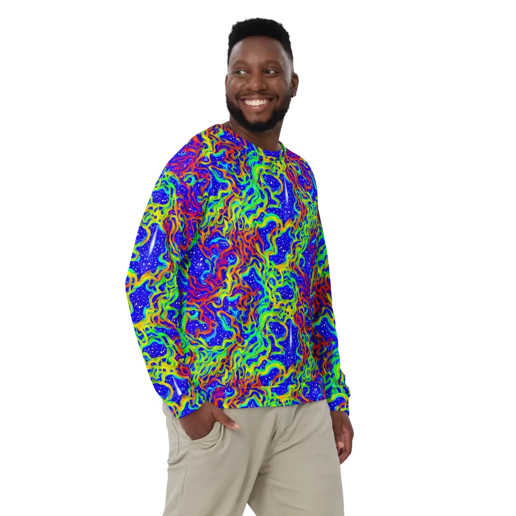 Cosmic Liquefaction on Sweatshirt — Front