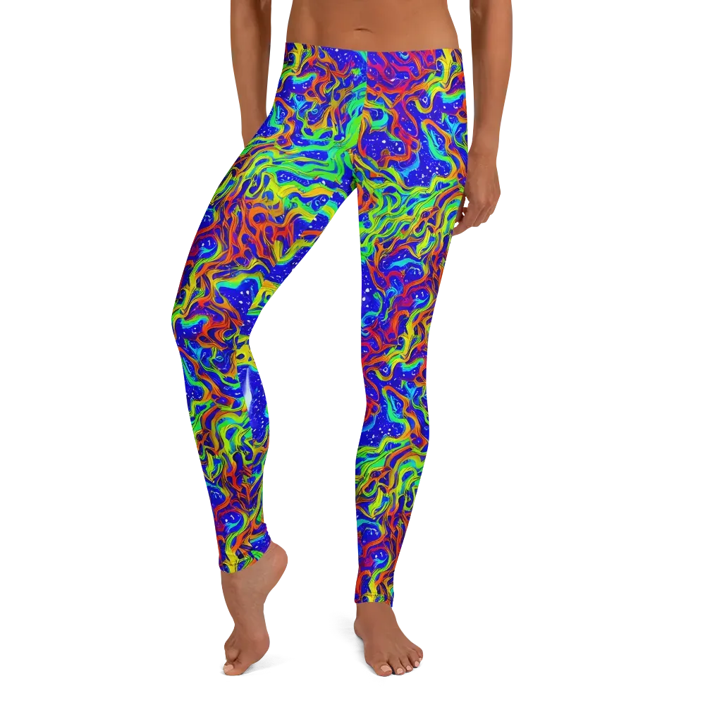 Cosmic Liquefaction on Leggings — Front