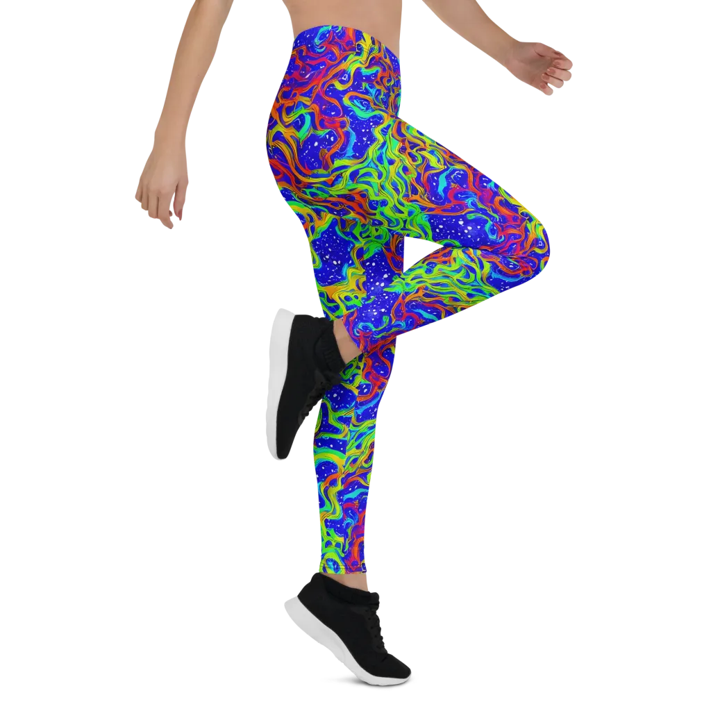 Cosmic Liquefaction on Leggings — Right