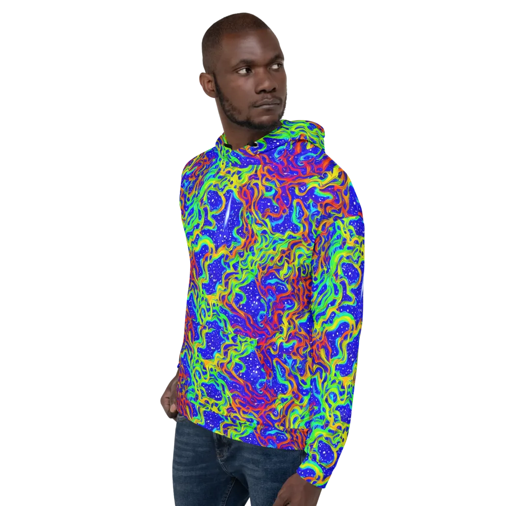 Cosmic Liquefaction on Hoodie — Left