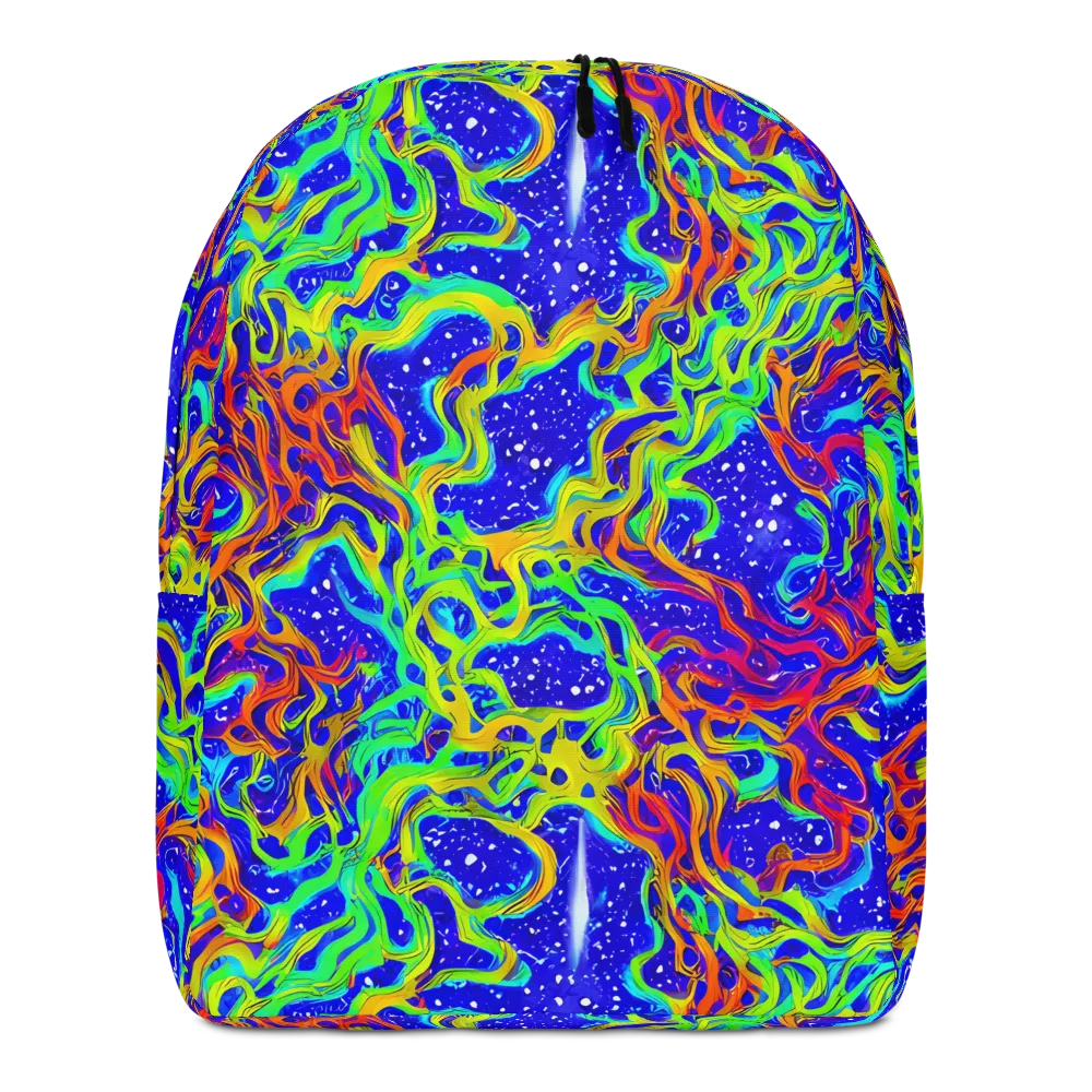 Cosmic Liquefaction on Minimalist Backpack — Front