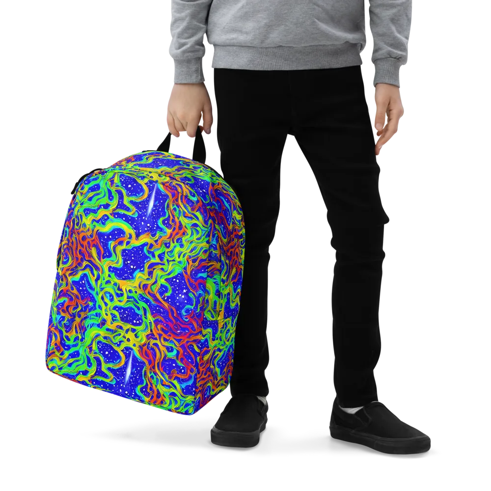 Cosmic Liquefaction on Minimalist Backpack — Zoomed-in