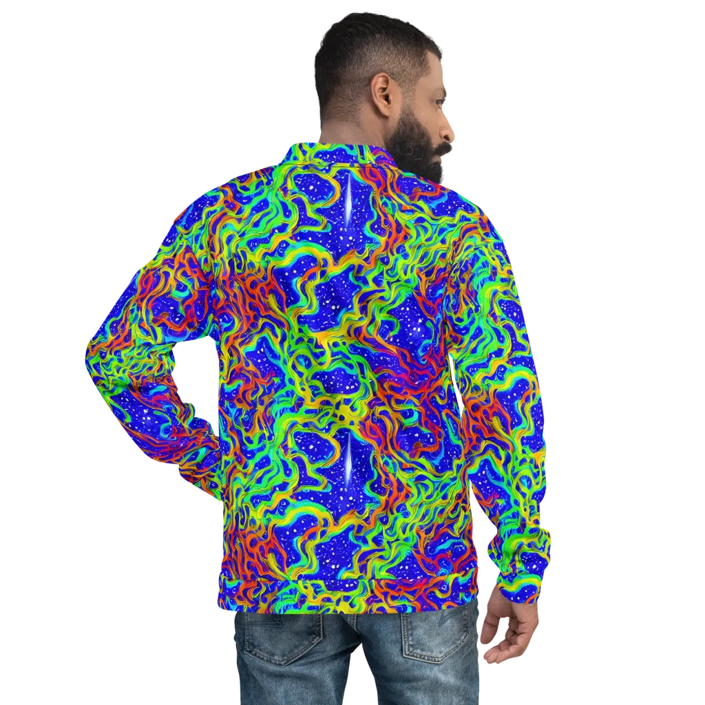 Cosmic Liquefaction on Bomber Jacket — Back