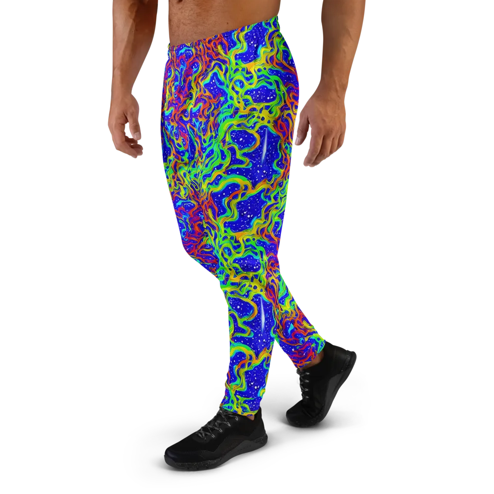 Cosmic Liquefaction on Men's Joggers — Left