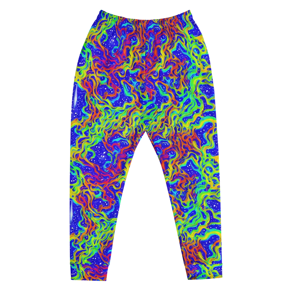Cosmic Liquefaction on Men's Joggers — Front
