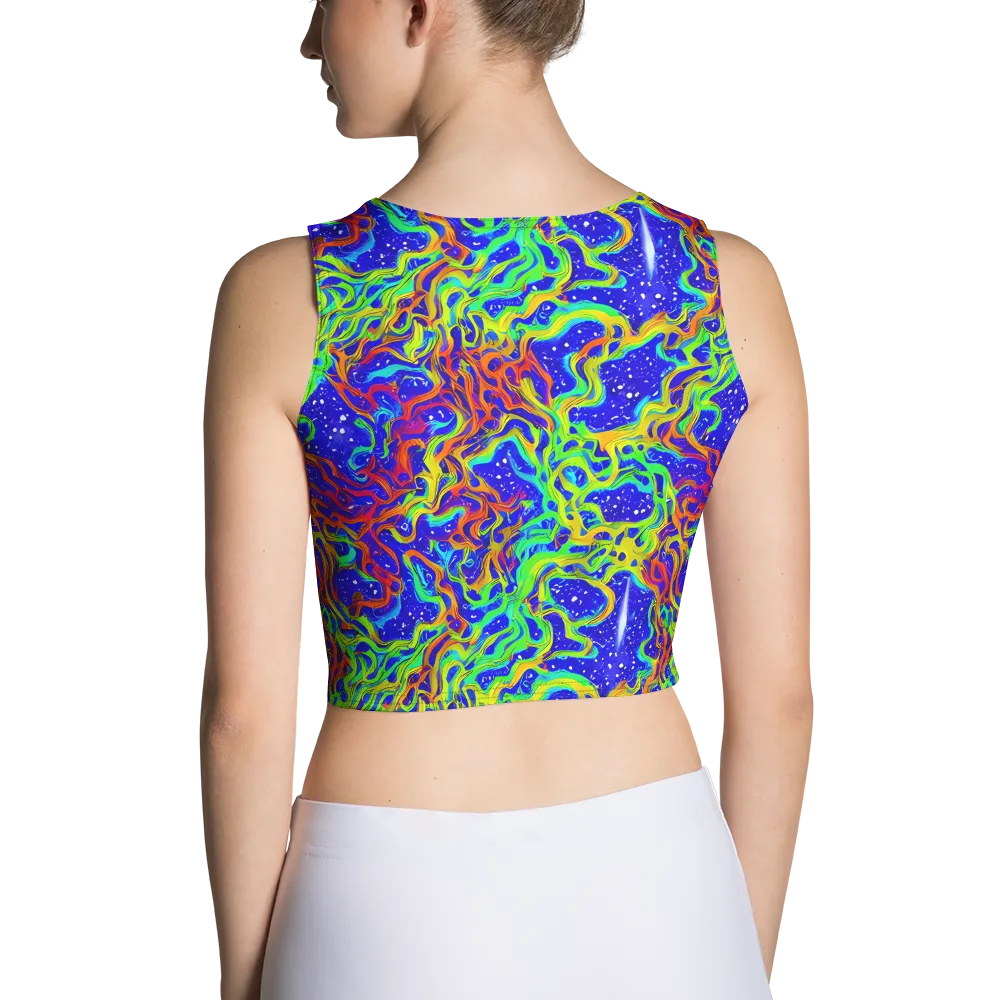 Cosmic Liquefaction on Crop Top — Back