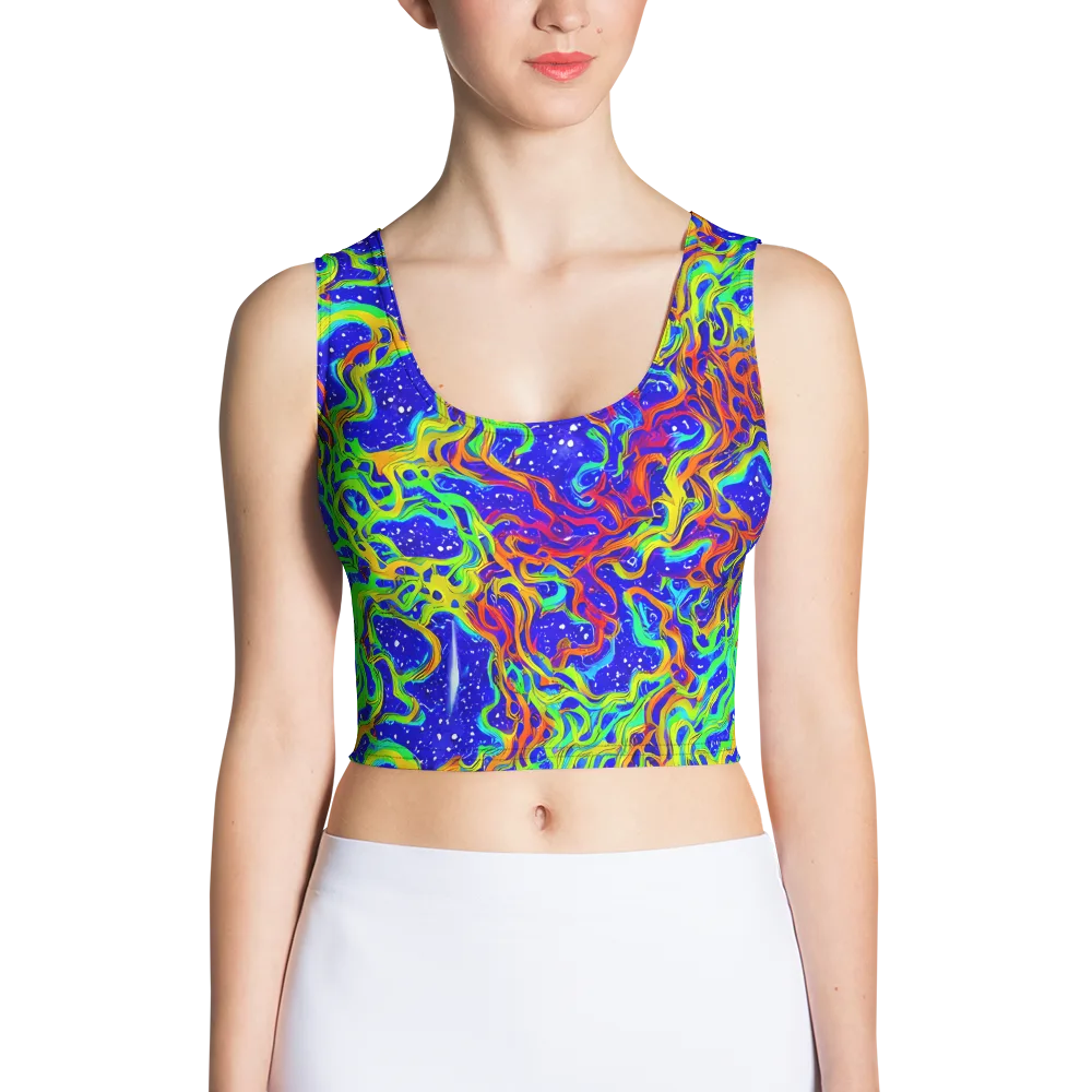 Cosmic Liquefaction on Crop Top — Front