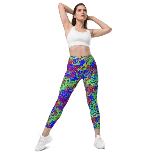 Cosmic Liquefaction on a Leggings with Pockets