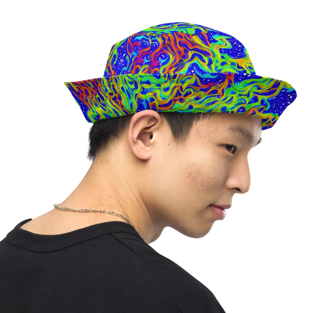 Cosmic Liquefaction on Reversible Bucket Hat — Right Outside
