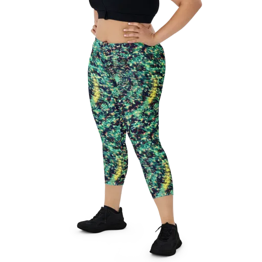 Neon Canopy on a Capri Leggings