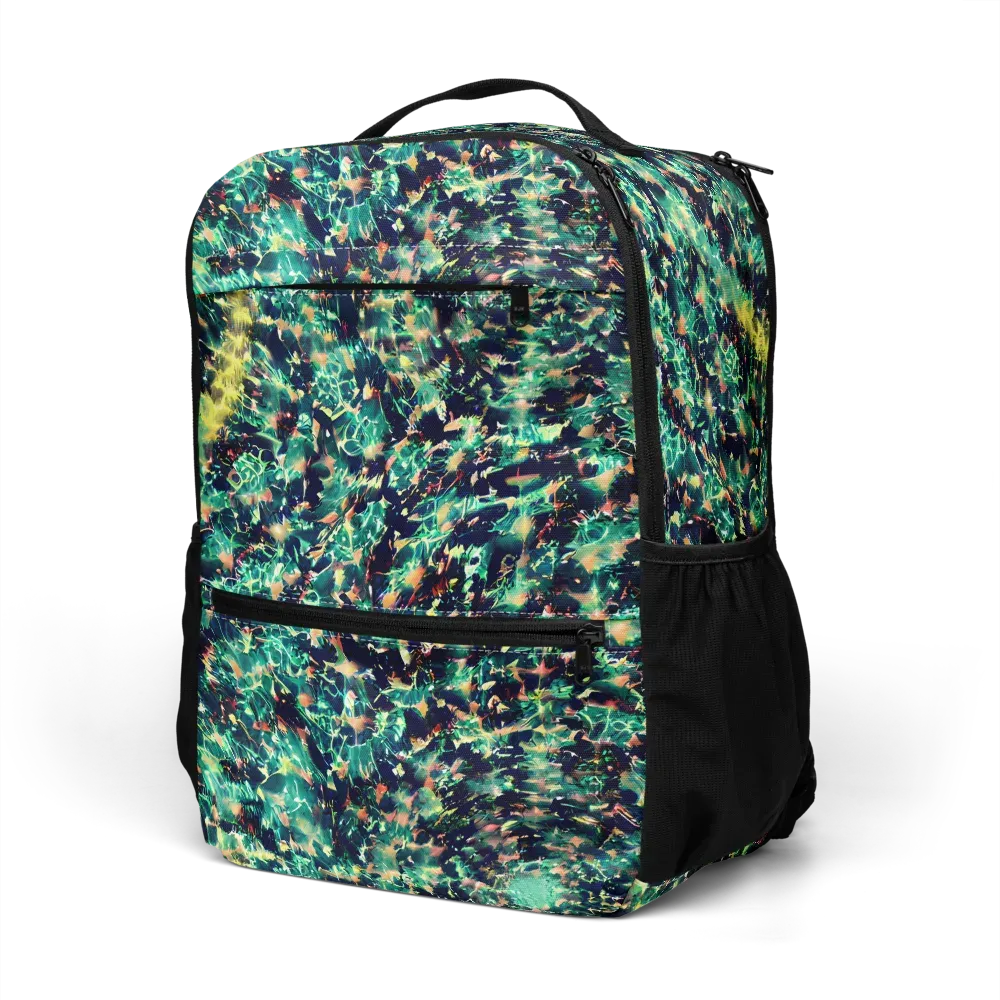 Neon Canopy on Utility Backpack — Left Front