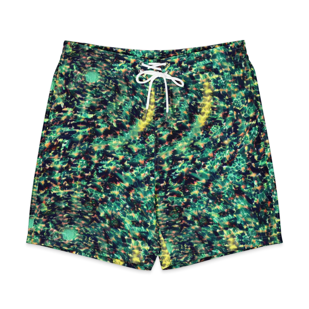Neon Canopy on Men's Board Shorts — Front