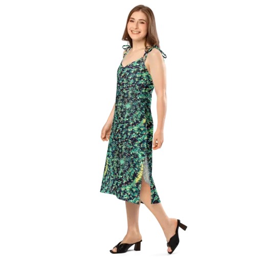 Neon Canopy on a Slip Dress