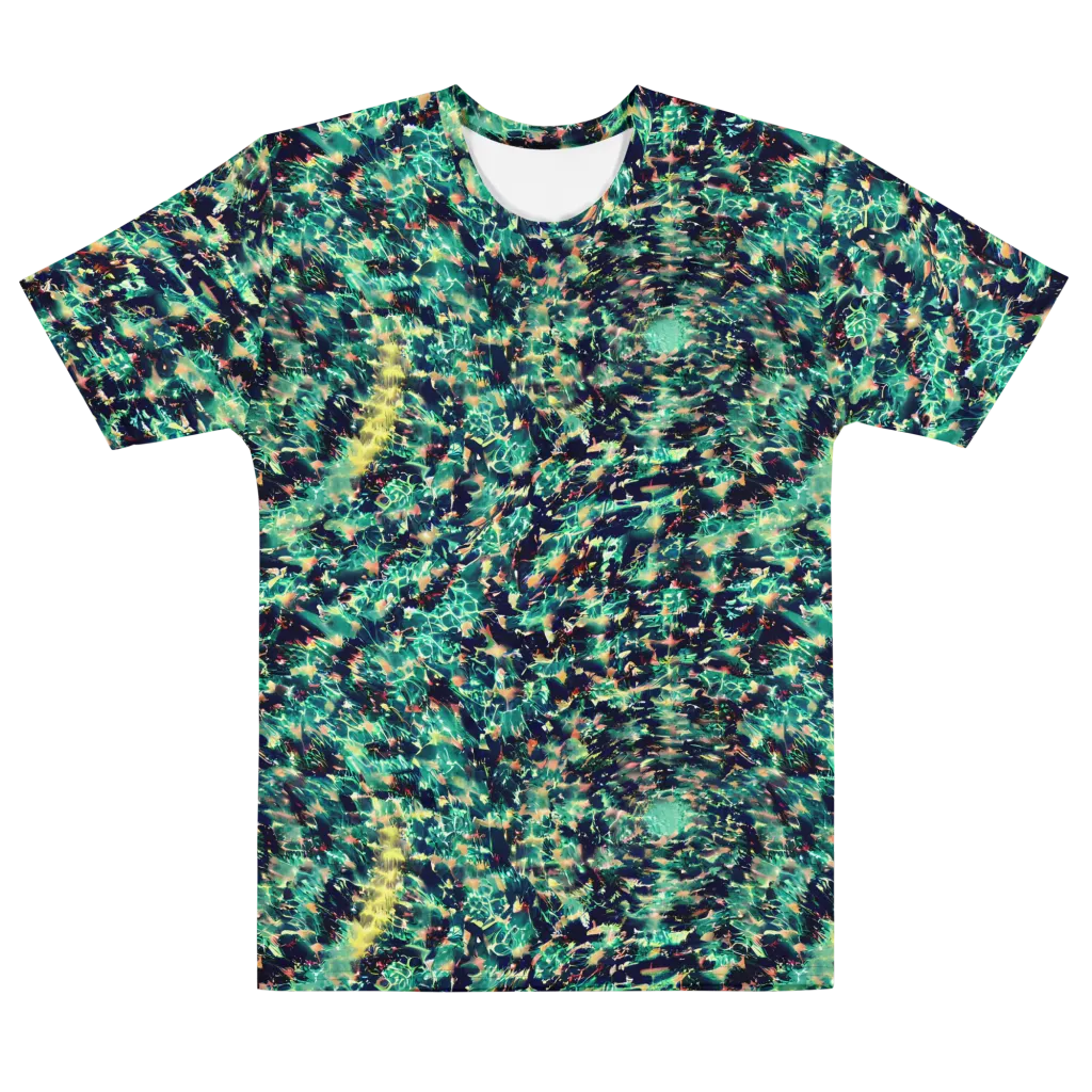 Neon Canopy on Men's Cotton Crew Neck T-Shirt — Front