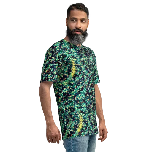 Neon Canopy on a Men's Crew Neck T-Shirt