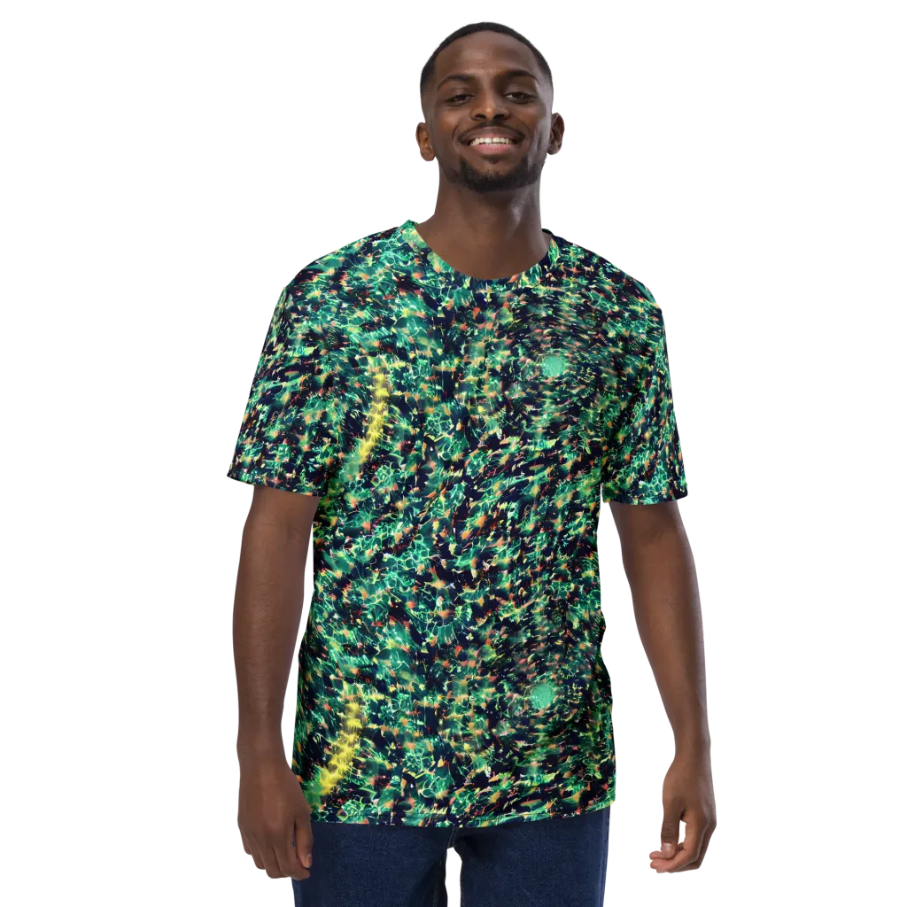 Neon Canopy on Men's Crew Neck T-Shirt — Front