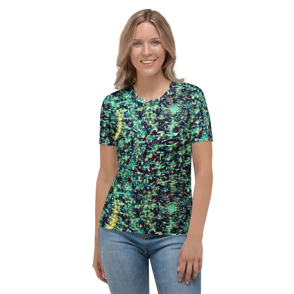 Neon Canopy on Women's Crew Neck T-Shirt — Front