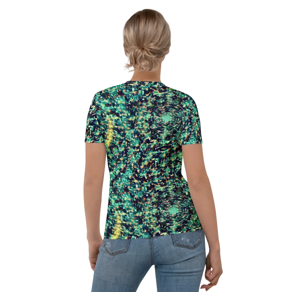 Neon Canopy on Women's Crew Neck T-Shirt — Back