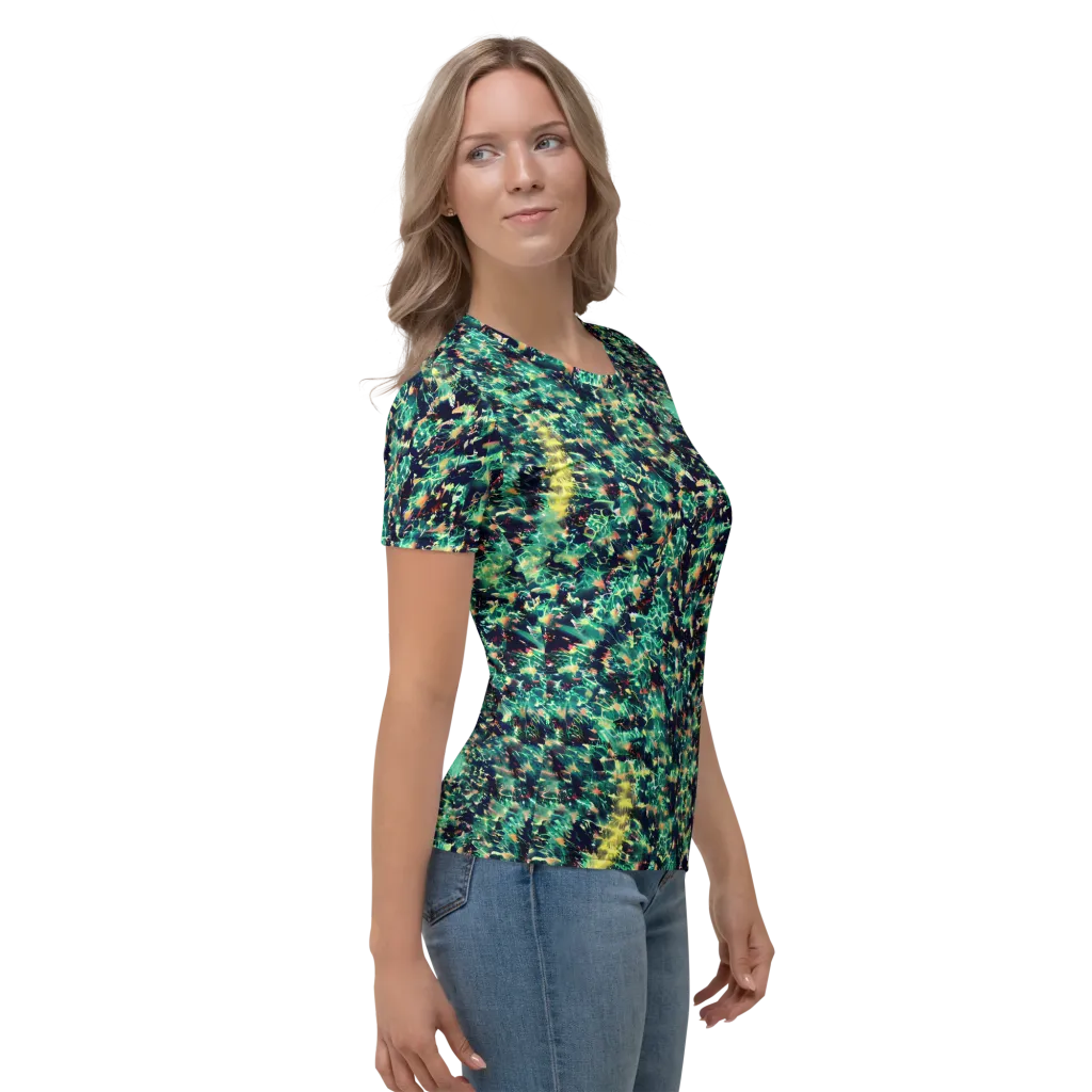 Neon Canopy on Women's Crew Neck T-Shirt — Right