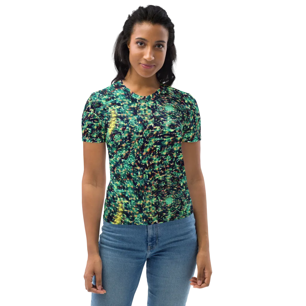 Neon Canopy on Women's Crew Neck T-Shirt — Front
