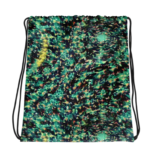 Neon Canopy on a Drawstring Bag