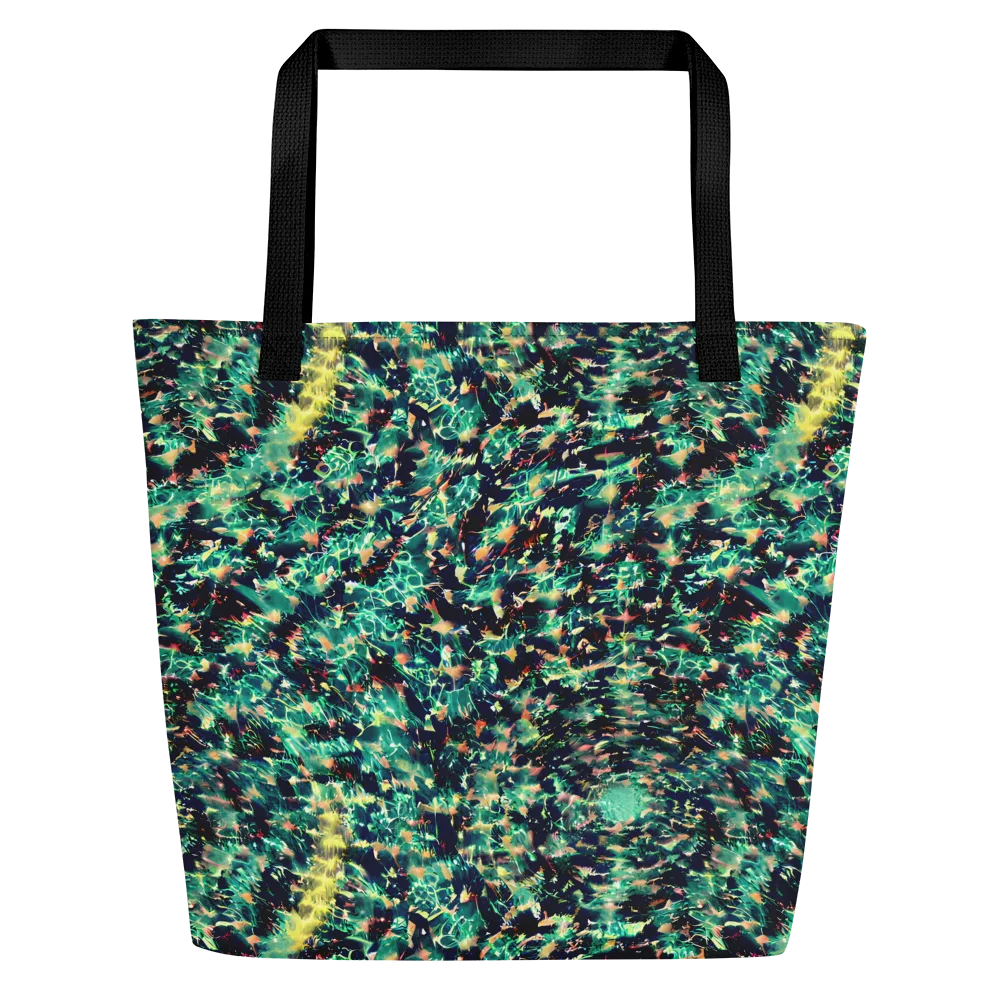 Neon Canopy on Large Tote Bag W/ Pocket — Front