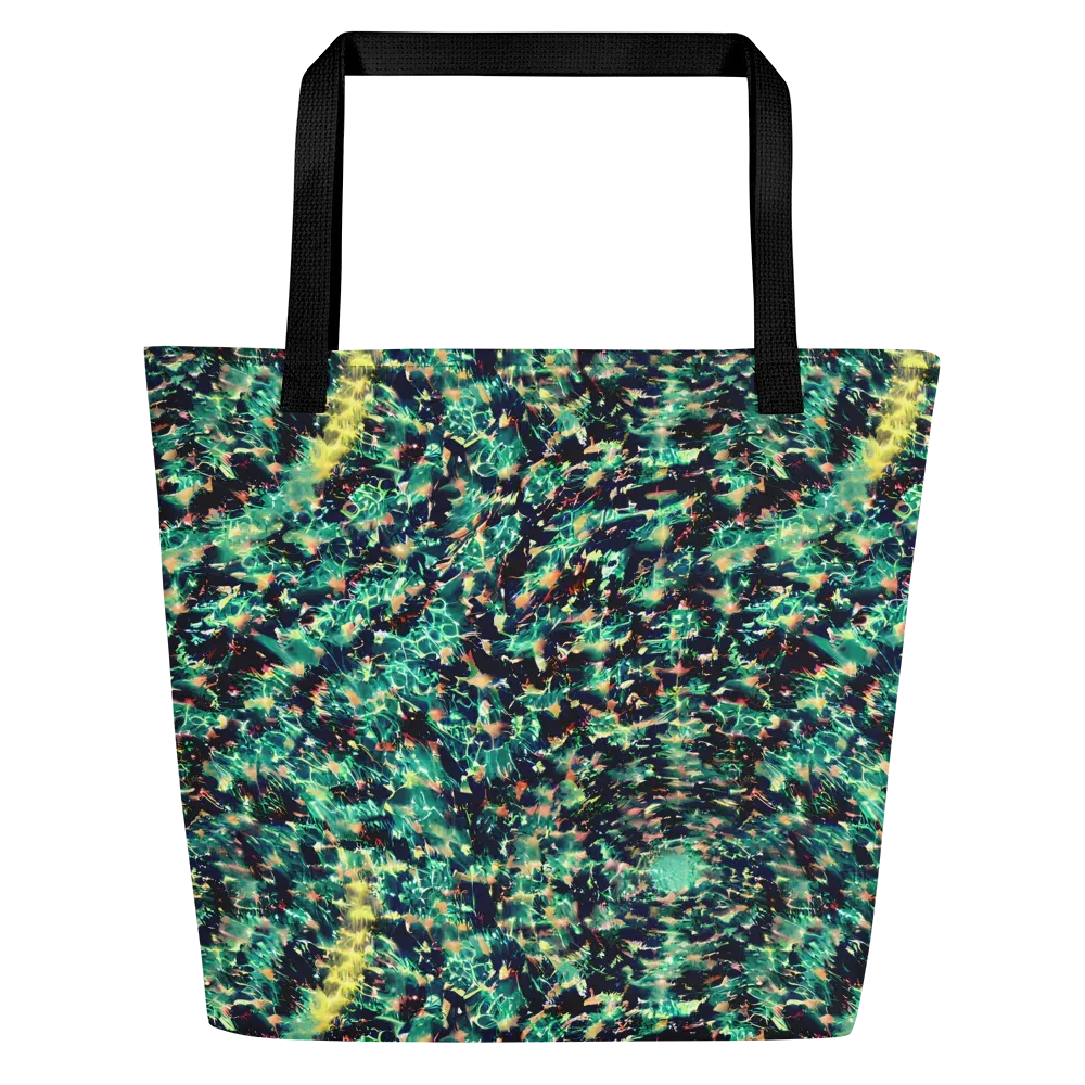 Neon Canopy on Large Tote Bag W/ Pocket — Front