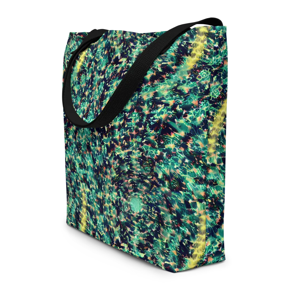 Neon Canopy on Large Tote Bag W/ Pocket — Front