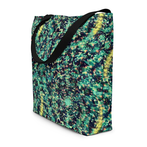 Neon Canopy on a Large Tote Bag W/ Pocket
