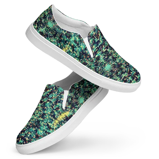 Neon Canopy on a Women's Slip-On Canvas Shoes
