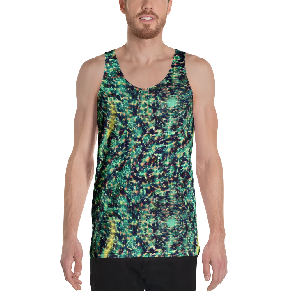 Neon Canopy on Men's Tank Top — Front
