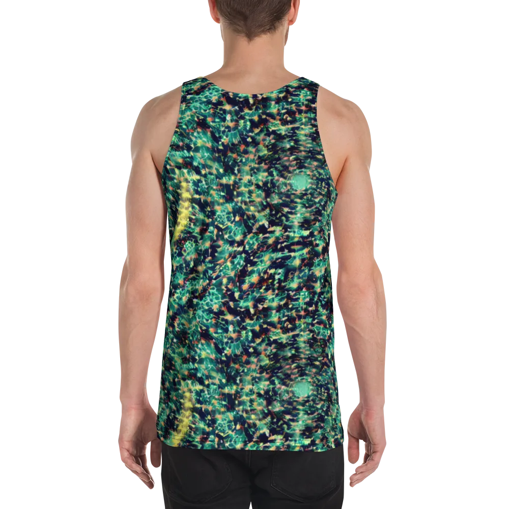 Neon Canopy on Men's Tank Top — Back