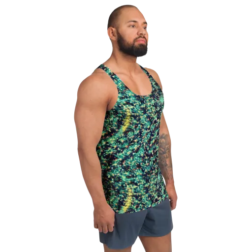 Neon Canopy on a Men's Tank Top