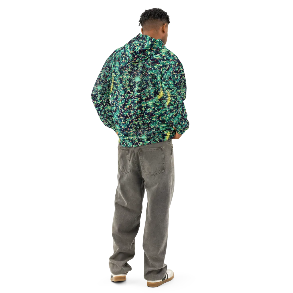 Neon Canopy on Cotton Hoodie — Back