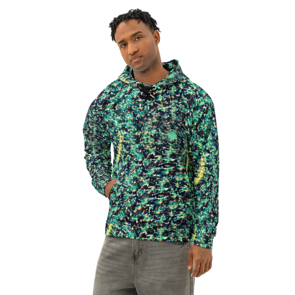 Neon Canopy on Cotton Hoodie — Left Front
